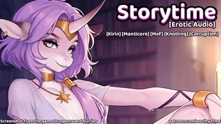 [Storytime] Divine Kirin Descends for Manticore Breeding [Erotic Audio] [MxF] [Knotting]