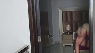 My stepson screws my butt with his large shlong and cums inside me
