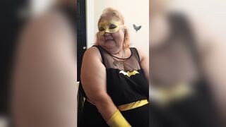 My BF and I All Dresses up as Bat Chap and Bat Gal