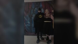 My BF and I All Dresses up as Bat Chap and Bat Gal