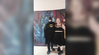 My BF and I All Dresses up as Bat Chap and Bat Gal