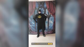 My BF and I All Dresses up as Bat Chap and Bat Gal