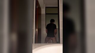 theloverscave near discovery in impure washroom