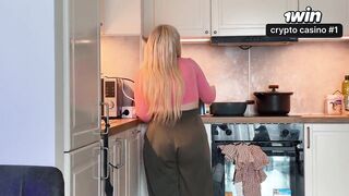 1st rencounter with my stepsister! Large bazookas and large booty!