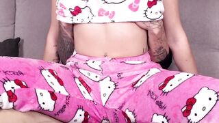 They Shouldn't have left her home Alone with Stepdad! stepdaughter taboo finger screw!