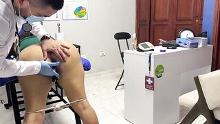 The orthopedic surgeon examined the patient in the wrong places.