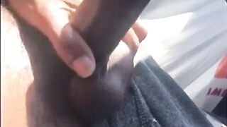 Car wank after gym