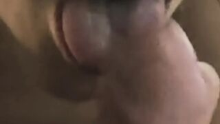 Girlfriend sucks schlong and takes it in the butt.