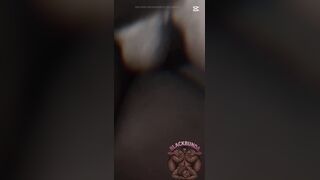 Large Ass 20yr Afro Angel Screws Hard Like a Bitch