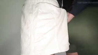 Strangers Rub Against Every Other and This babe Grabs His Shlong