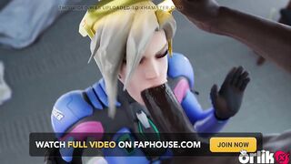 Lenience’s Romantic Dinner Gone Wrong - BBC Ruins Her Booty - CG Overwatchanimation