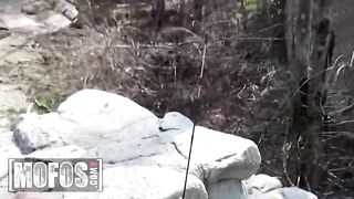 MOFOS - Jaclyn Taylor Shows No Shame As That babe Takes Weenie Outside With A Drone Watching Her
