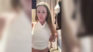 Aritzia Garments Try-on Climax