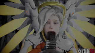 Compassion Overwatch - BBC Anal, Oral-job & Missionary Spunk flow CG Overwatch Porn)