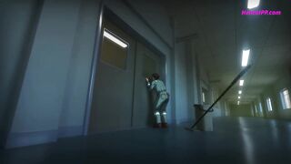 Mirko Pushes Him Against The Locker – This babe Drops To Her Knees And Takes His Large Dick In Her Throat Fast