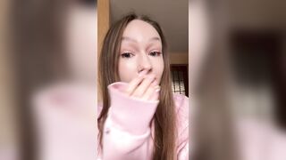 I’ll smile when u screw me and cry with happiness when I cum??