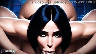 Cheating Ebony Hair mother I'd like to fuck Hottie Night Motel Sex (AI Generated)