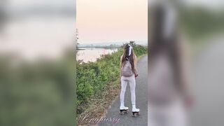 Longpussy. Roller Skates & Booty Plugs. A Photo Reel.
