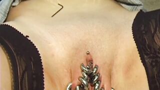 Redhead mother I'd like to fuck Shows off Her Bizarre Piercings