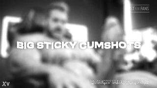 Sticky Muscle Dudes Day 85 Preview, AI-Generated Muscle Lads, Large Weenies, Large Cum Loads