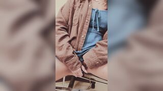 I use my Sex tool to have a giant climax in public