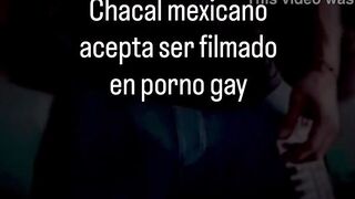 Chacal assents to be filmed in a morbid homo clip where this guy's abused for having a petite knob and is said to place in a sex toy and then suck it with the juices from his taut virgin booty
