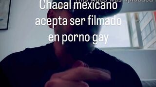 Chacal assents to be filmed in a morbid homo clip where this guy's abused for having a petite knob and is said to place in a sex toy and then suck it with the juices from his taut virgin booty