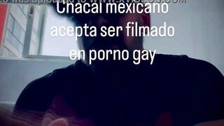 Chacal assents to be filmed in a morbid homo clip where this guy's abused for having a petite knob and is said to place in a sex toy and then suck it with the juices from his taut virgin booty