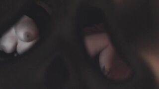 Mr. Ghostface sneaks up on Cara May trailer