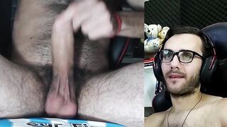 Look at these eyes! Homosexual Argentinian masturbating and ejaculating a massive load, hirsute amateur...