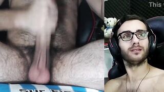 Look at these eyes! Homosexual Argentinian masturbating and ejaculating a massive load, hirsute amateur...