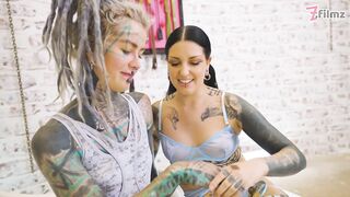 Intensive Lesbo Fisting Leads to Wide Open Gape
