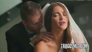 Concupiscent Groom Bangs His Hawt Latin babe Bride In Front Of Their Witnesses