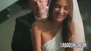 Concupiscent Groom Bangs His Hawt Latin babe Bride In Front Of Their Witnesses