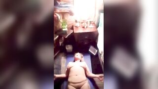See Hot Aged big beautiful woman D oing Her Morning Routine!