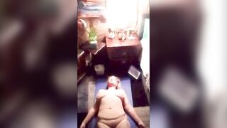 See Hot Aged big beautiful woman D oing Her Morning Routine!