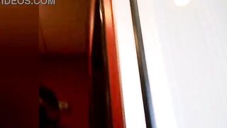 Large Breasts Cleaning Lady