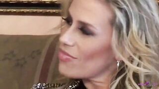 Hopeless lonely golden-haired just wishes to have her vagina ravaged by an black stud