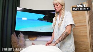 Shy Masseuse Finds Herself In An Awkward Situation But Is Willing For Everything For Tips To Pay For Her Studies
