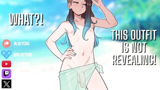 Femboy Beach Date GETS FREAKY - NSFW ASMR