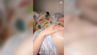 Sharing a daybed with stepsister secretly nearly caught us convinces me to screw her
