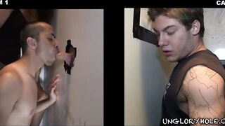 GAYWIRE - David Arrons And Vance Crawford Discover A Ballsy Stud Who Is Willing For Everything