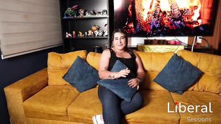 MASSIVE TITTIES mother I'd like to fuck DISCHARGES HER 1ST PORN MOVIE SCENE