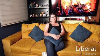 MASSIVE TITTIES mother I'd like to fuck DISCHARGES HER 1ST PORN MOVIE SCENE