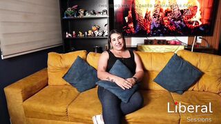 MASSIVE TITTIES mother I'd like to fuck DISCHARGES HER 1ST PORN MOVIE SCENE