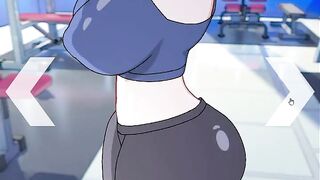Comics game screwing in the gym