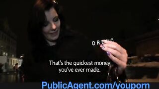 PublicAgent Cheating Alice Takes my Cum in her throat