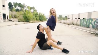 Avid Golden-haired Sofi Goldfinger Drilled Outdoors by Large Cock Stranger - Mamacitaz