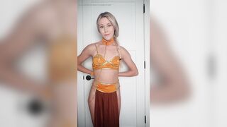 Princess Leia Striptease