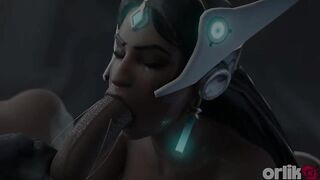 Symmetra Anal Group Sex with 5 Bbcs - CG Overwatch Animated Porn